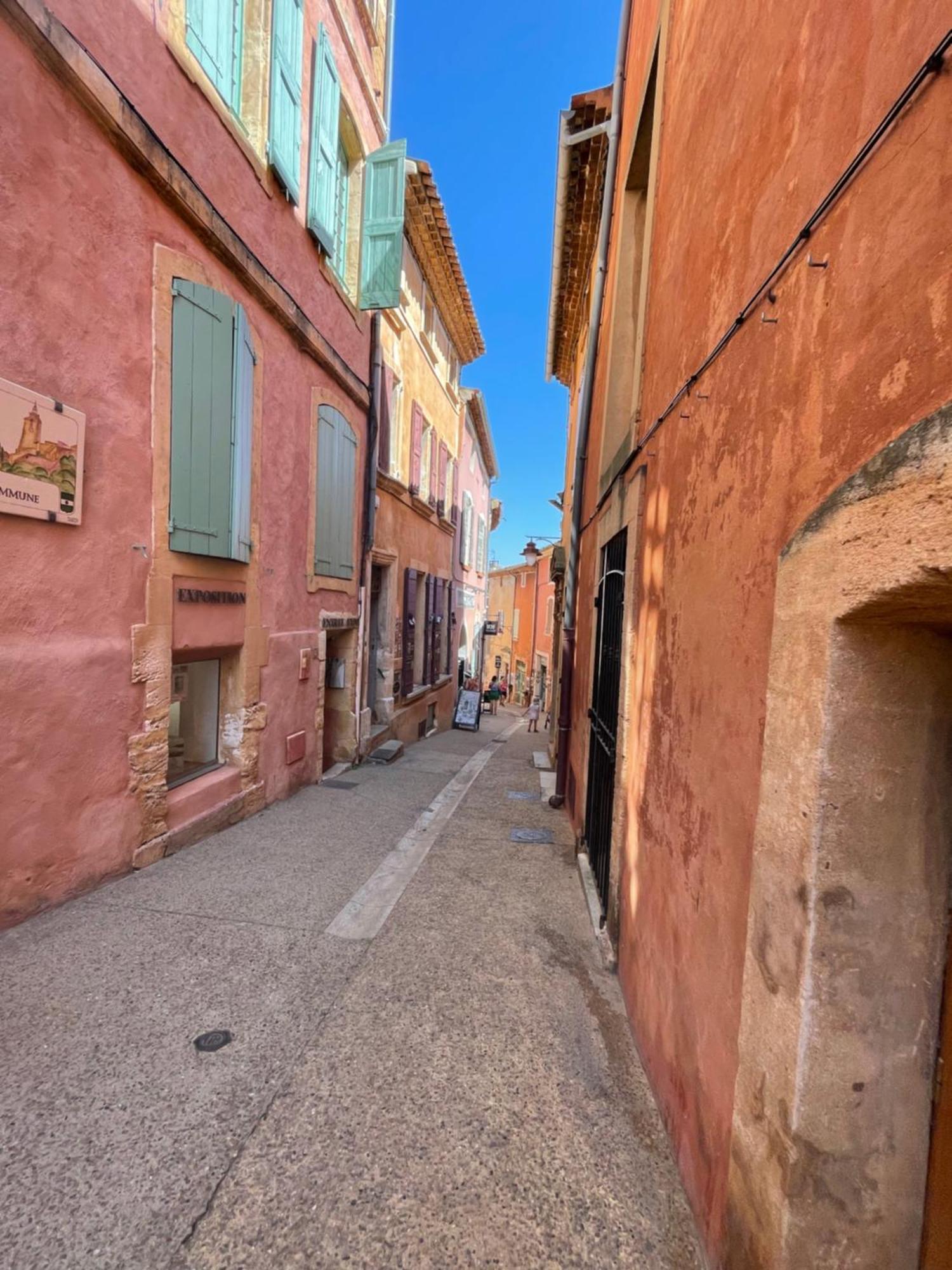 O Coeur Des Ocres Apartment Roussillon  Bagian luar foto