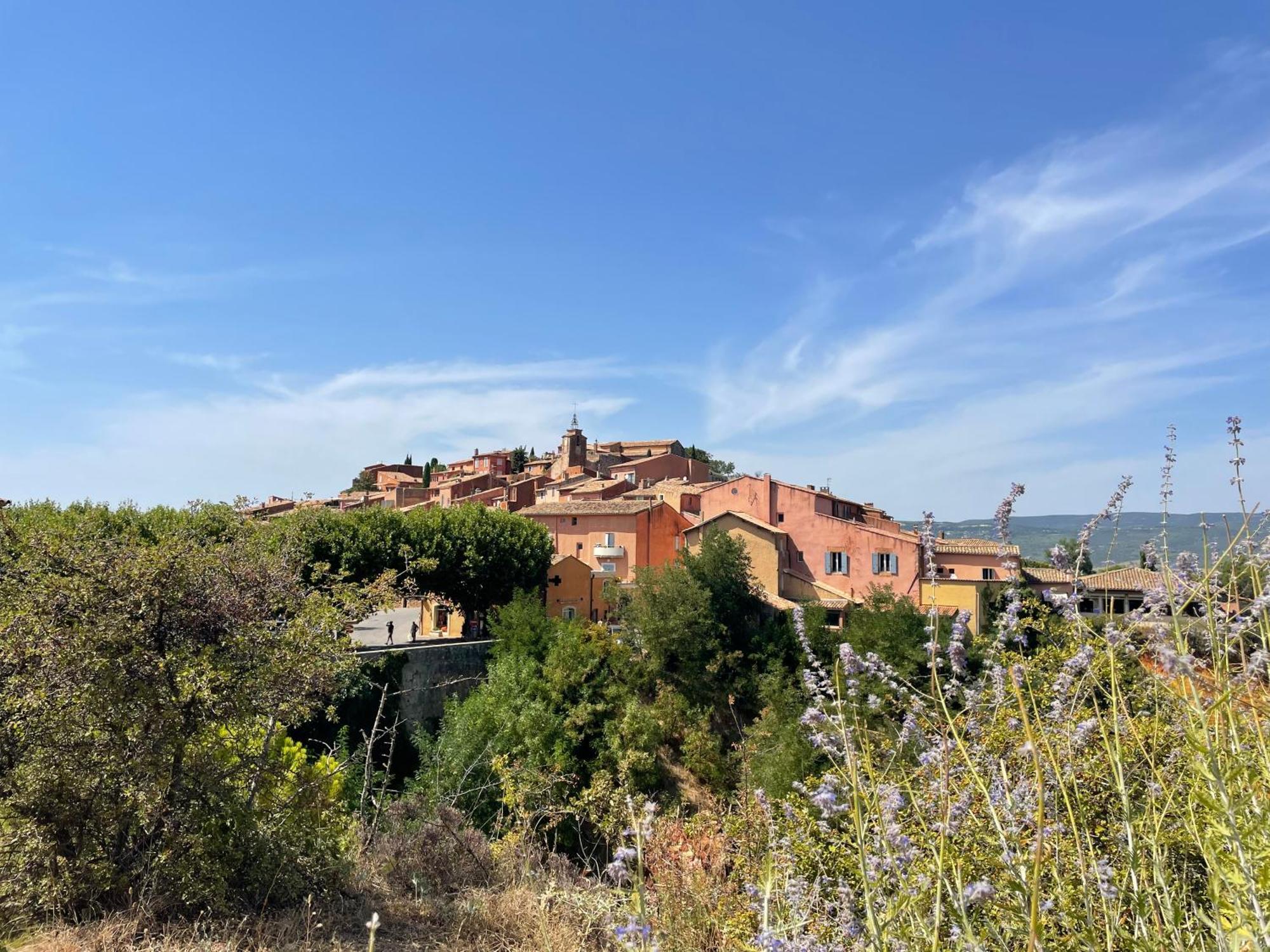 O Coeur Des Ocres Apartment Roussillon  Bagian luar foto