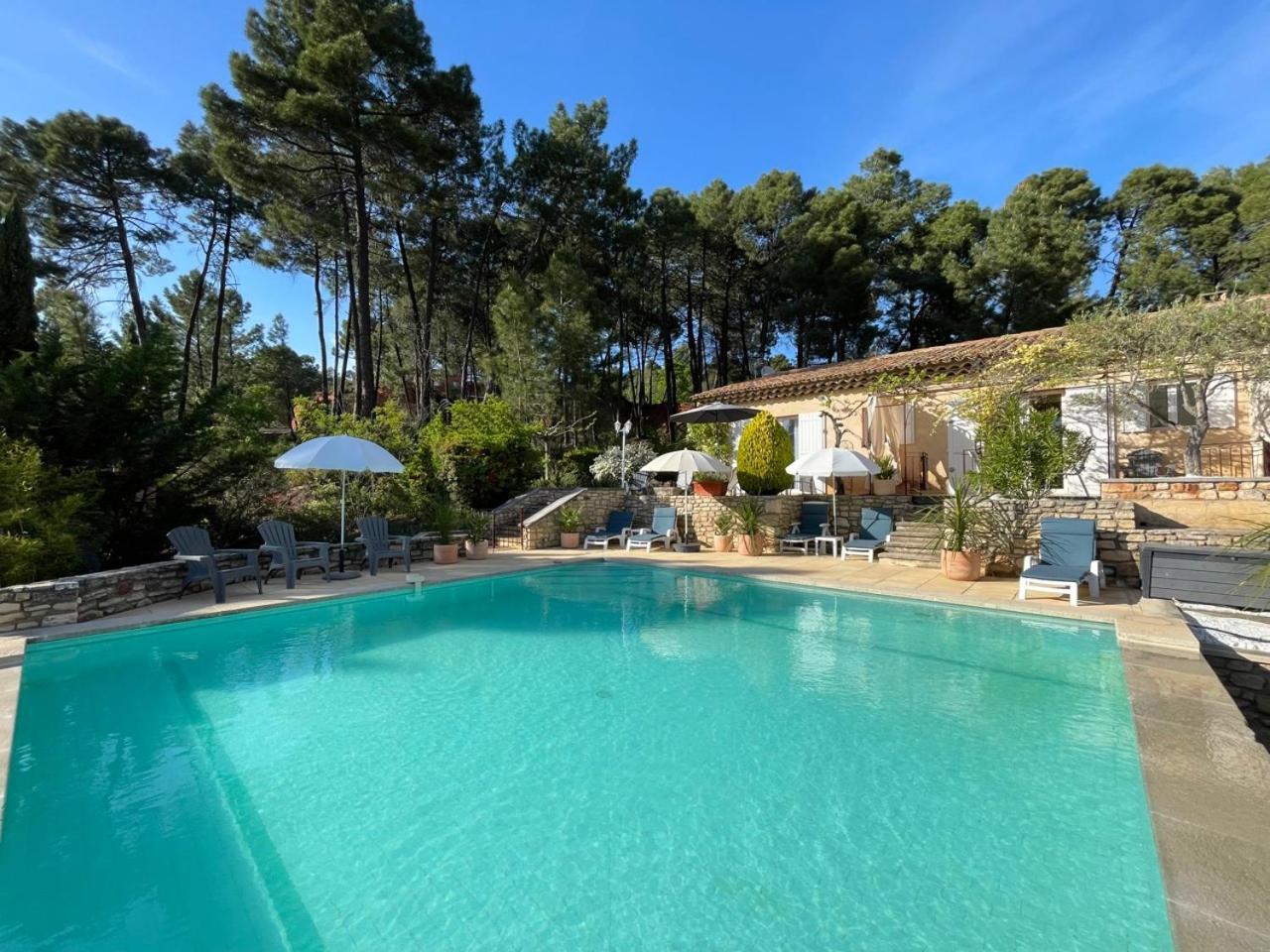 O Coeur Des Ocres Apartment Roussillon  Bagian luar foto