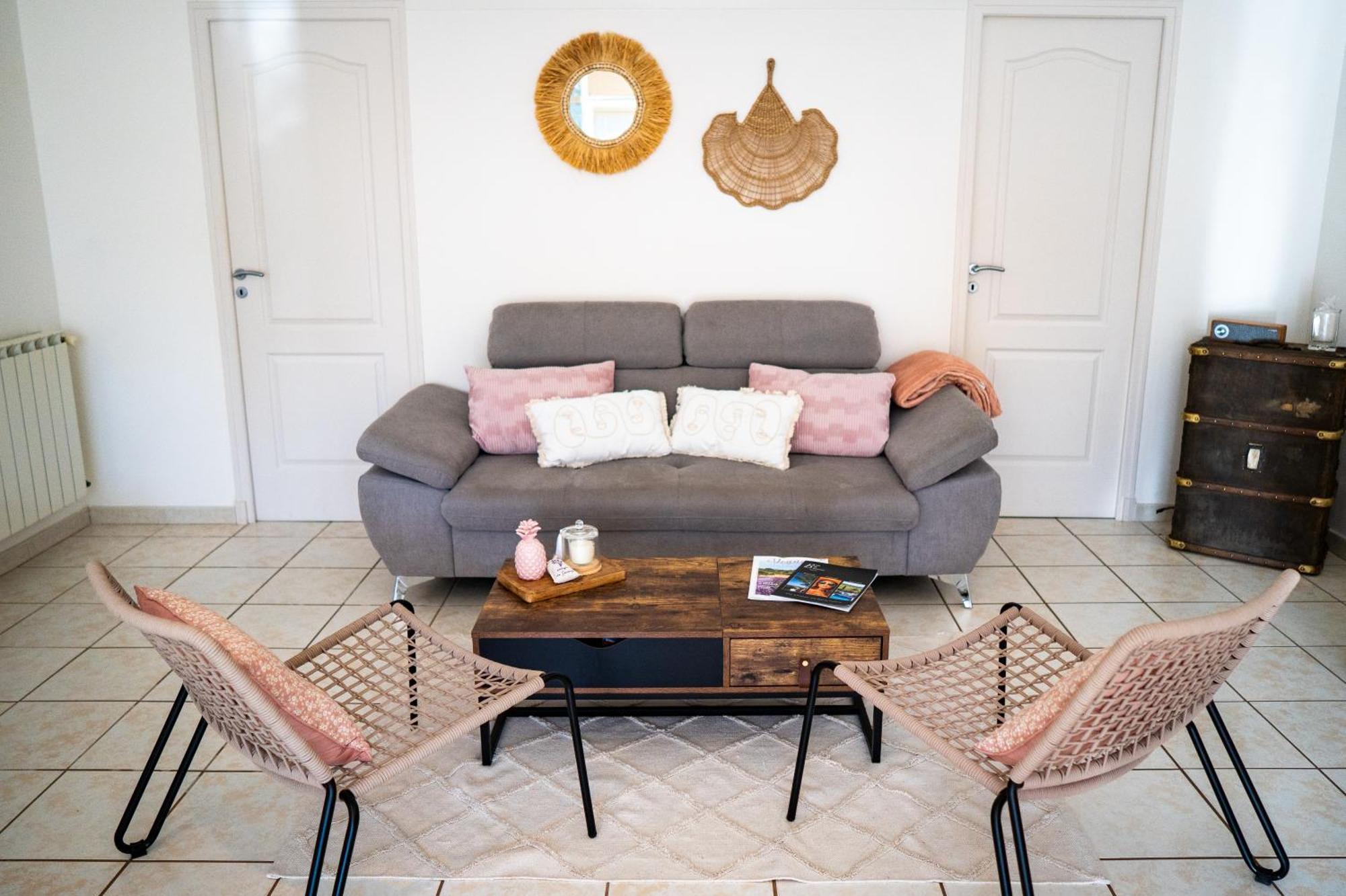 O Coeur Des Ocres Apartment Roussillon  Bagian luar foto